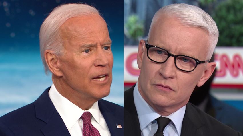 cooper biden split climate town hall