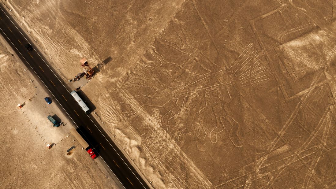 <strong>Watch out: </strong>The biggest threats to the Lines aren't from weather; they're from human beings. In 2018, a truck driver <a href="https://www.cnn.com/2018/02/01/americas/nazca-lines-peru-truck-driver/index.html" target="_blank">accidentally damaged</a> some of the Lines.