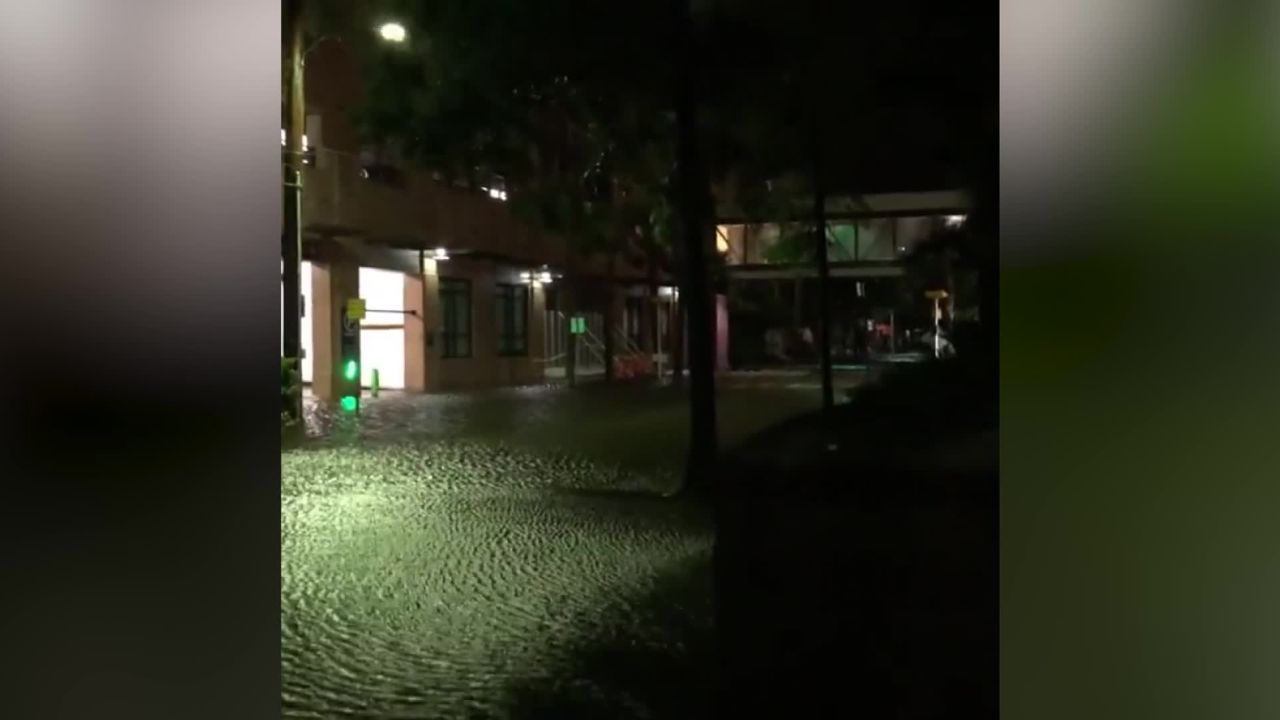 Streets of Charleston were flooding on Thursday morning.