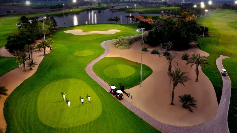 <strong>Tee Time at Abu Dhabi Golf Club: </strong>Whether you're a first-timer or golf pro, nothing beats the experience of playing a round at one of the most luxurious golf resorts in the Middle East. 