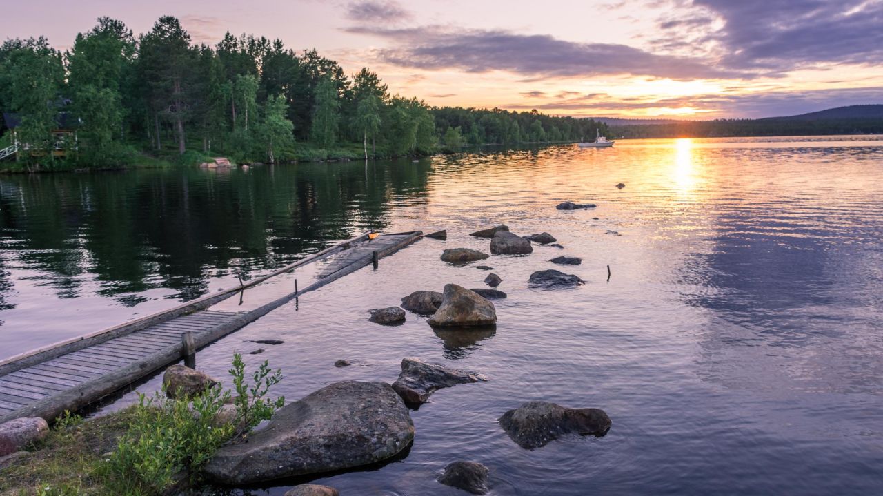 <strong>Lake Inari, Finland: </strong>The center of local Sámi culture, this idyllic lake is as remote as Finland gets.<br />
