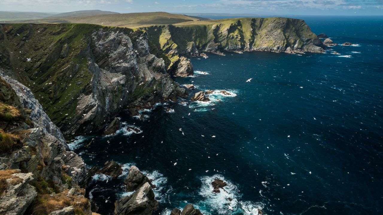 <strong>Unst, Shetland Isles, Scotland:</strong> The northernmost of the inhabited British Isles is renowned for its wonderful scenery and abundant wildlife.