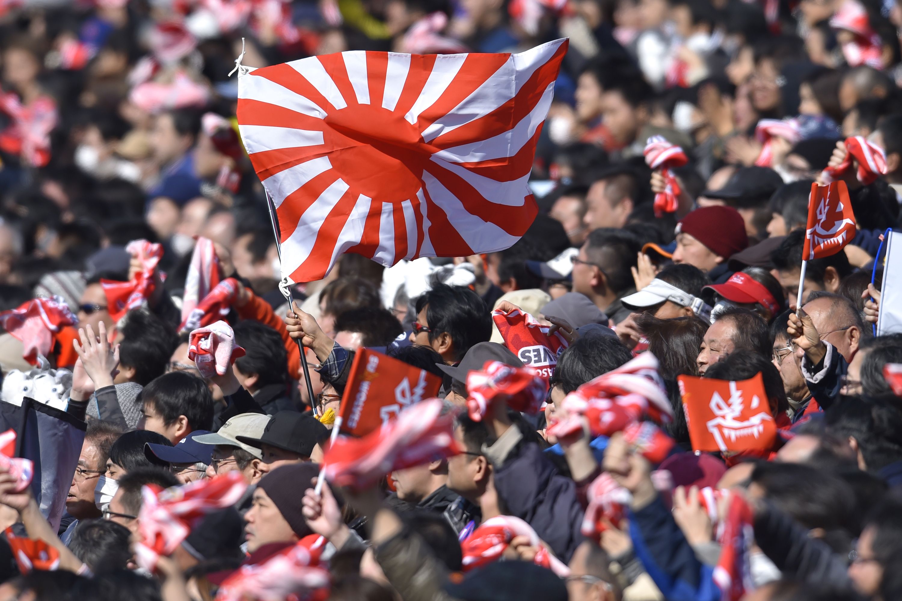 Japan's rising sun flag is not a symbol of militarism
