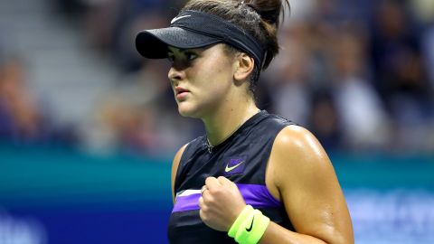 Bianca Andreescu reached her first grand slam final at the US Open. 