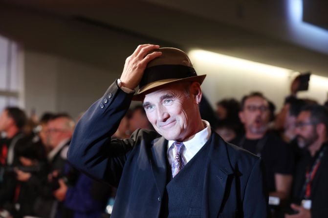 Mark Rylance walks the red carpet ahead of the "Waiting For The Barbarians" screening.