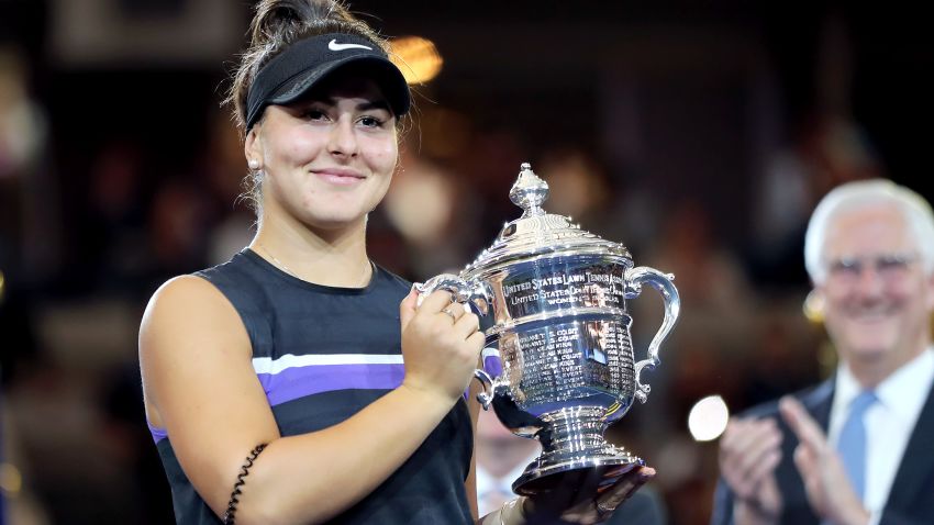 Andreescu trophy