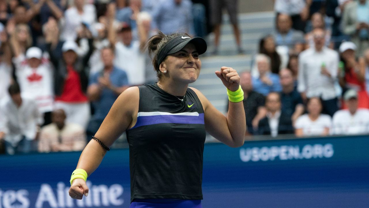 Andreescu is the first teen in 13 years to win a grand slam title.