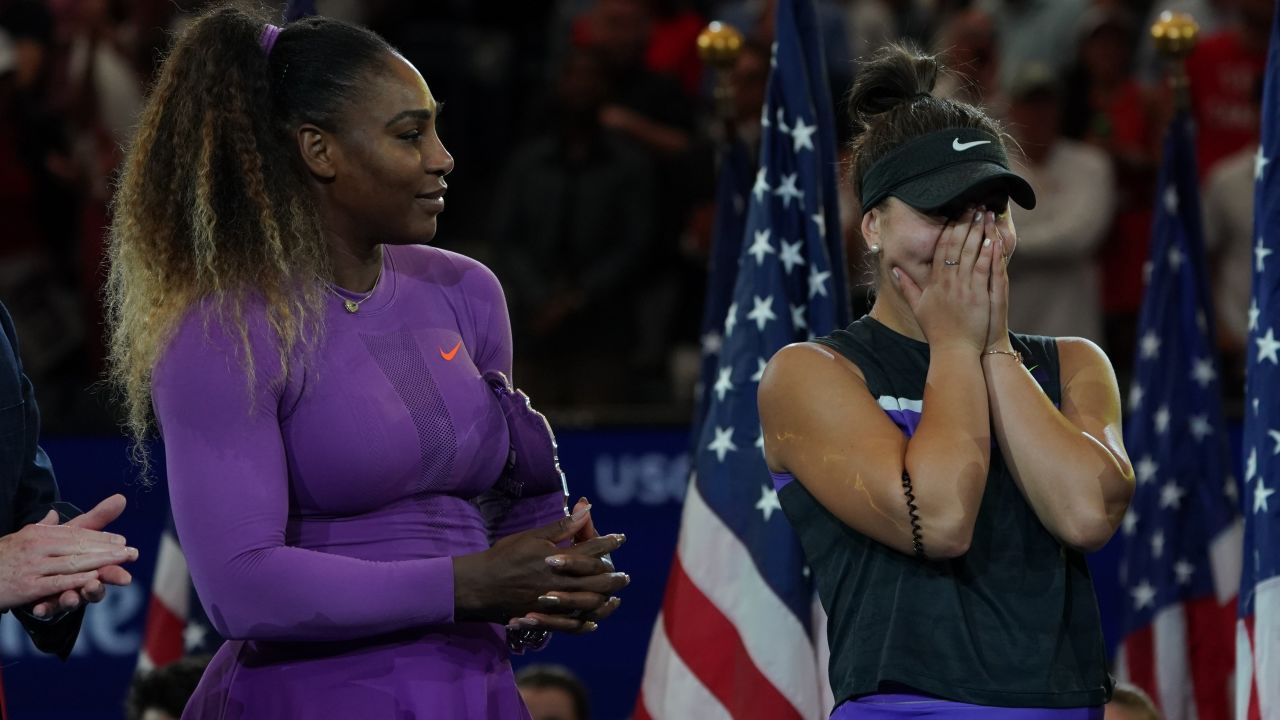 Bianca Andreescu is stunned after defeated Serena Williams for her first grand slam title