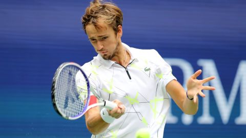 Daniil Medvedev lost the US Open final but not without a fight.