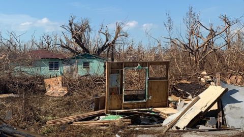 In some towns in the east of Grand Bahama Island, residents say the majority of homes were destroyed. Many people are still looking for relatives taken by the storm. 