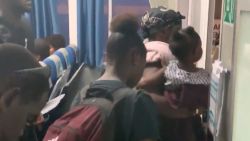 evacuees ferry bahamas US