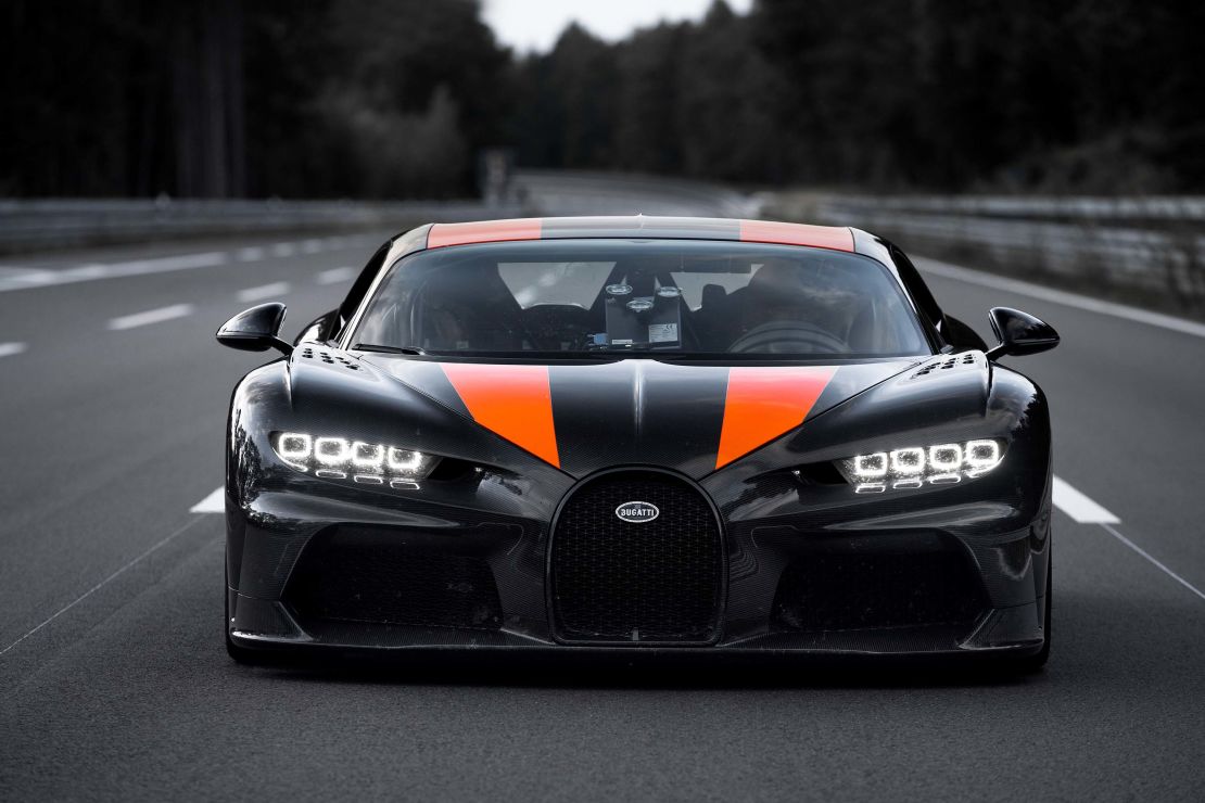 Bugatti worked with the race car manufacturer Dallara to create a special version of the Chiron.
