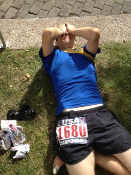 Matt Frazier completed a 100 mille ultramarathon in 2013. 