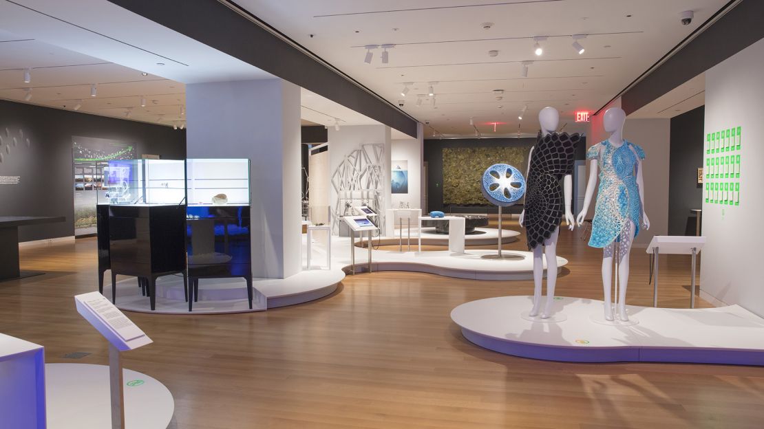 At Cooper Hewitt on the Upper East Side, "Nature" looks at ways technology can enhance or modify fashion.