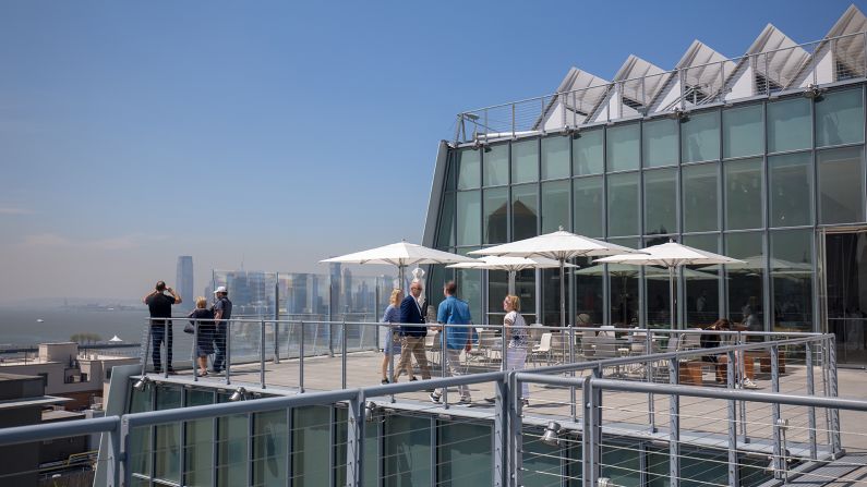 <strong>Rooftop with a view:</strong> The Whitney's rooftop is a great place to check out after perusing the museum's permanent collections and getting a taste of its institutional history.