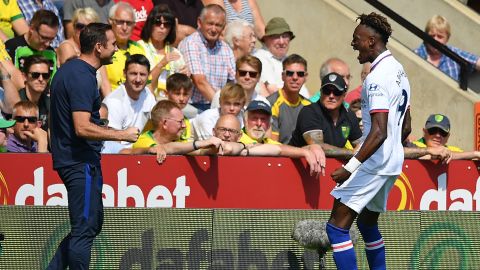 Tammy Abraham praises Chelsea head coach Frank Lampard for his support on and off the pitch.