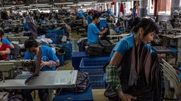 FILE -- Workers at a suitcase factory in Shanghai, China, May 28, 2019. Ahead of a G-7 Summit in Biarritz, President Donald Trump asserted that he has the authority to make good on his threat to force all American businesses to leave China, citing on Twitter a 1977 law that has been used mainly to target terrorists, drug traffickers and pariah states like North Korea. (Lam Yik Fei/The New York Times)