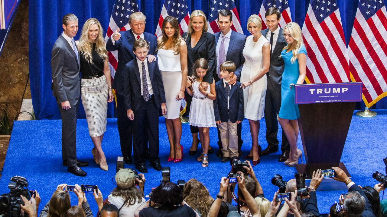 Donald Trump family FILE