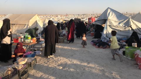 While some women continue to enforce ISIS' draconian rules, camp officials struggle to track down perpetrators.  The women are nearly impossible to identify due to the niqab, and switch from tent to tent to avoid capture.