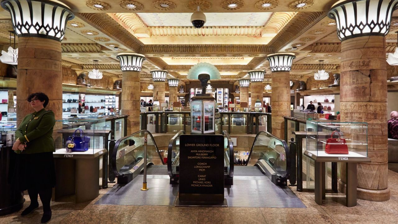 Harrods, Europe's largest department store, is iconic, and a visit here is a must for anyone passing through London.