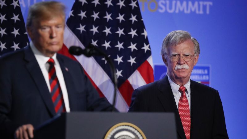 Trump terminates John Bolton’s security detail within hours of taking office