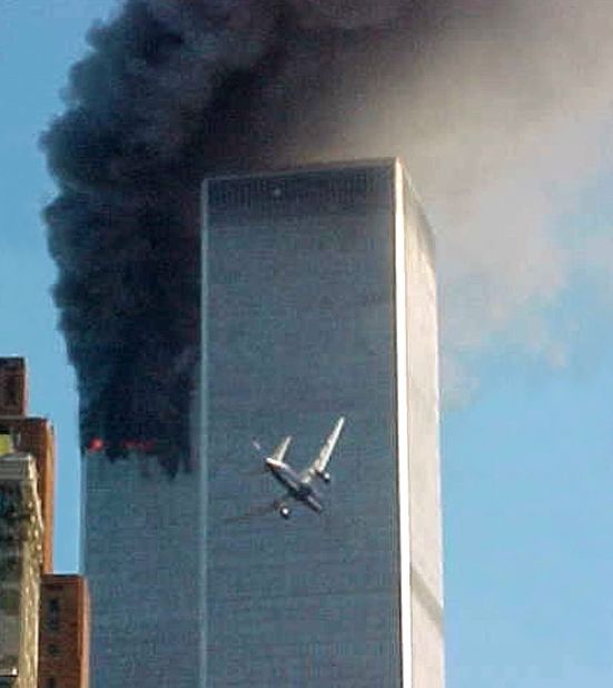 Seventeen minutes after the north tower was struck, at 9:03 a.m., United Airlines Flight 175 flew into the south tower of the World Trade Center. That plane also flew out of Boston en route to Los Angeles.