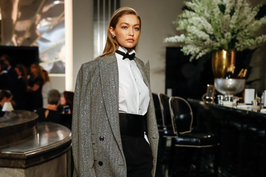 Model Gigi Hadid walks the runway for Ralph Lauren Fall 2019 Collection at William and Wall on September 7, 2019 in New York City. 