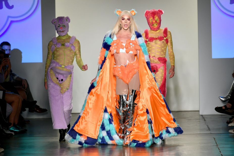 Models walk the runway for Haus Zuk during New York Fashion Week: The Shows on September 9, 2019 in New York City. 