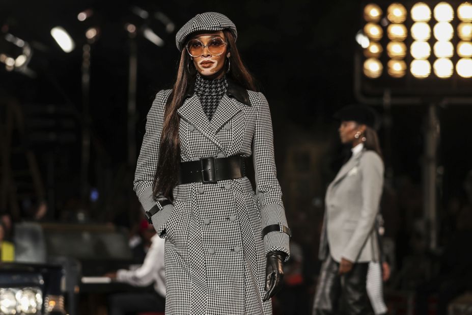 Model Winnie Harlow walks the runway for Tommy Hilfiger during Fashion Week on September 8, 2019 in New York.