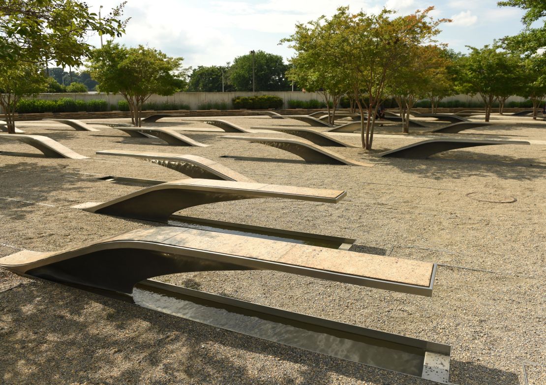 The Pentagon Memorial features 184 empty benches dedicated to the victims of the September 11 attack there. 