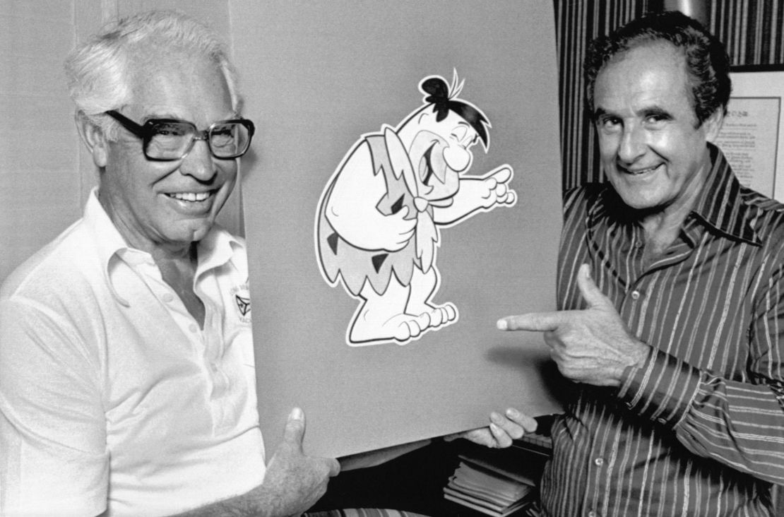 William Hanna and Joseph Barbera created cartoons, such as "The Flintstones" and "Scooby-Doo."