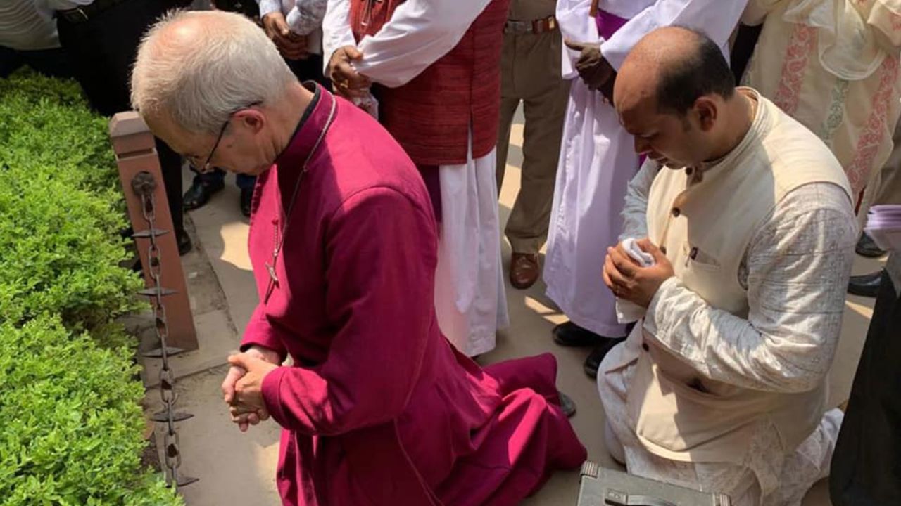 The Archbishop paid tribute to the victims at a moving ceremony.