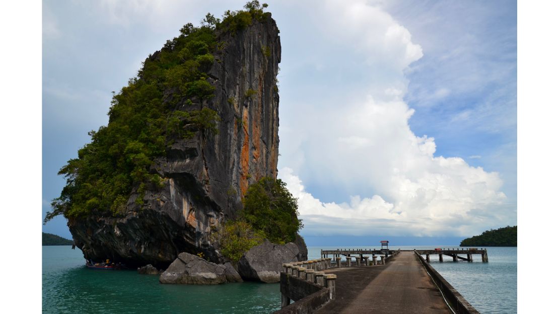 On Koh Tarutao, even the piers are stunning.