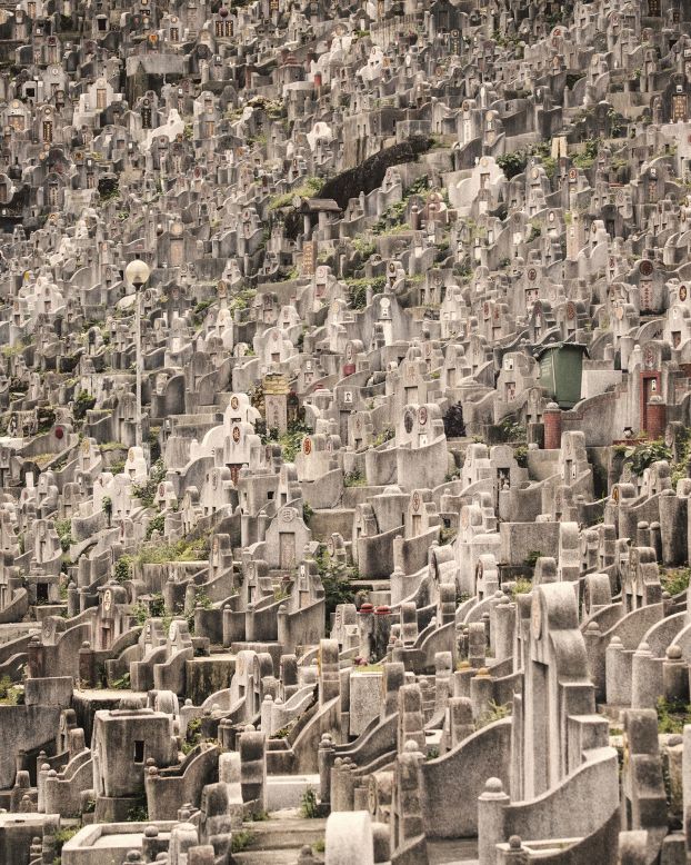 Fallon is originally from the UK, where cemeteries are typically flatter, greener and more spacious than those in space-starved Hong Kong, he said.