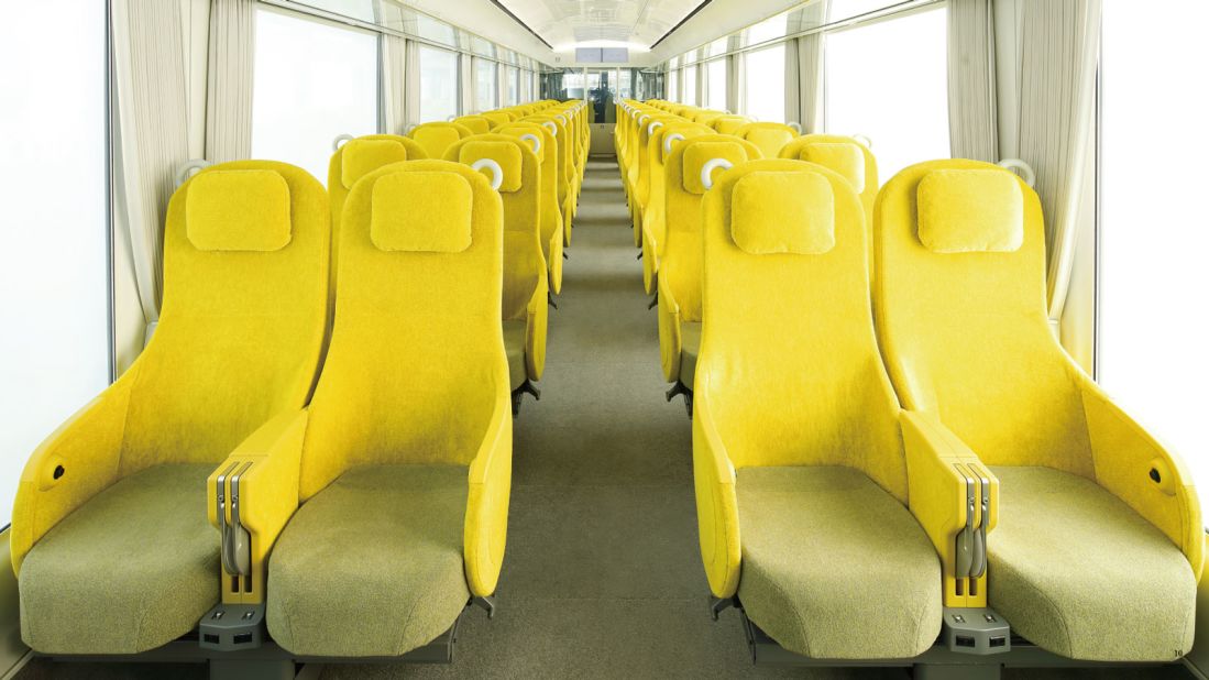 <strong>Spacious interior: </strong>Laview, which went into service in March, has eight cars and 422 seats.