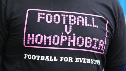 Football v Homophobia t-shirt 