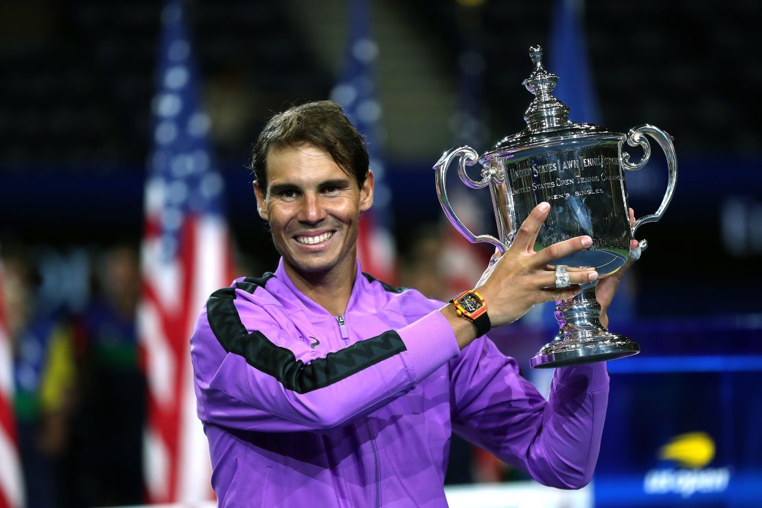 Covid-19 spurred Rafael Nadal, the 2019 US Open winner, to bow out of this year's tourney.