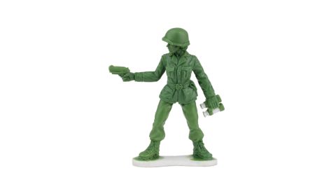 BMC Toys plans to start selling the female soldiers next year. This is a prototype of one of the figures.