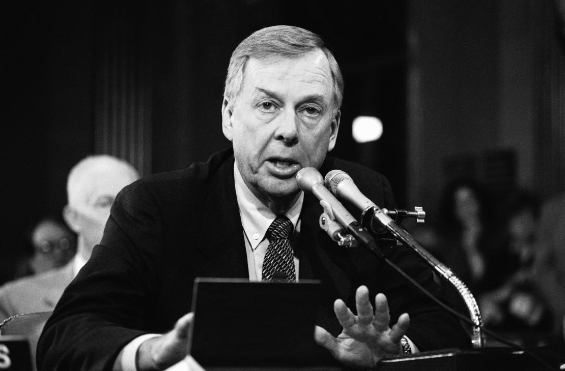 T. Boone Pickens, who died Wednesday, speaking in New York City in 1984. 