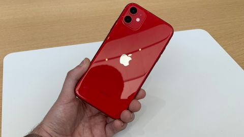 underscored iphone 11 product red