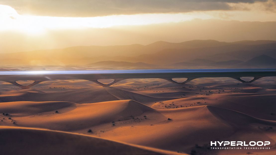 Hyperloop is designed to transport people through low-pressure steel tubes at speeds to match a typical passenger aircraft.
