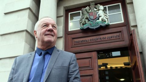 Raymond McCord was one of the claimants in the Northern Ireland case against the government.