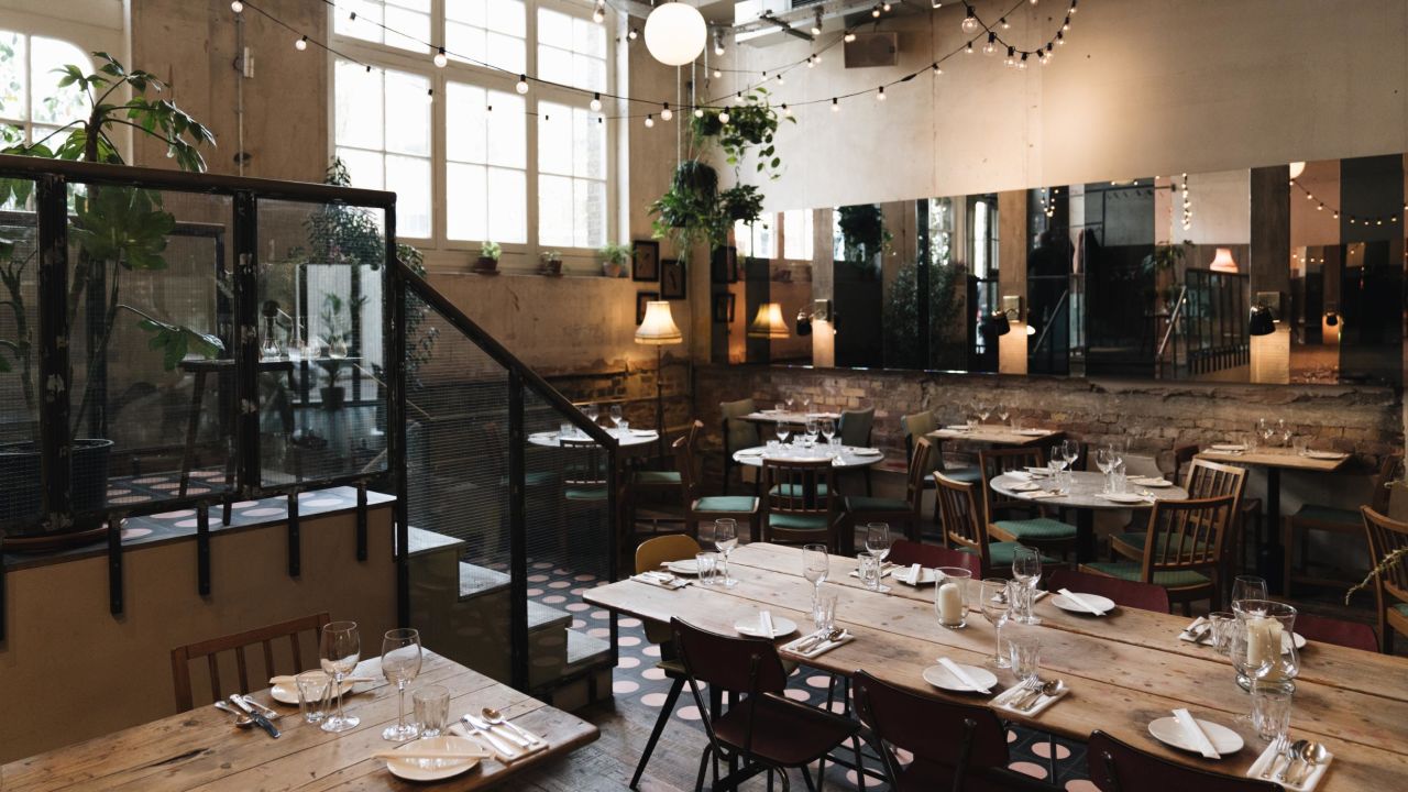 <strong>Pachamama East</strong>: The Shoreditch location of one of London's best Peruvian spots shares modern interiors with exposed concrete, pastel colors and plenty of plant life.