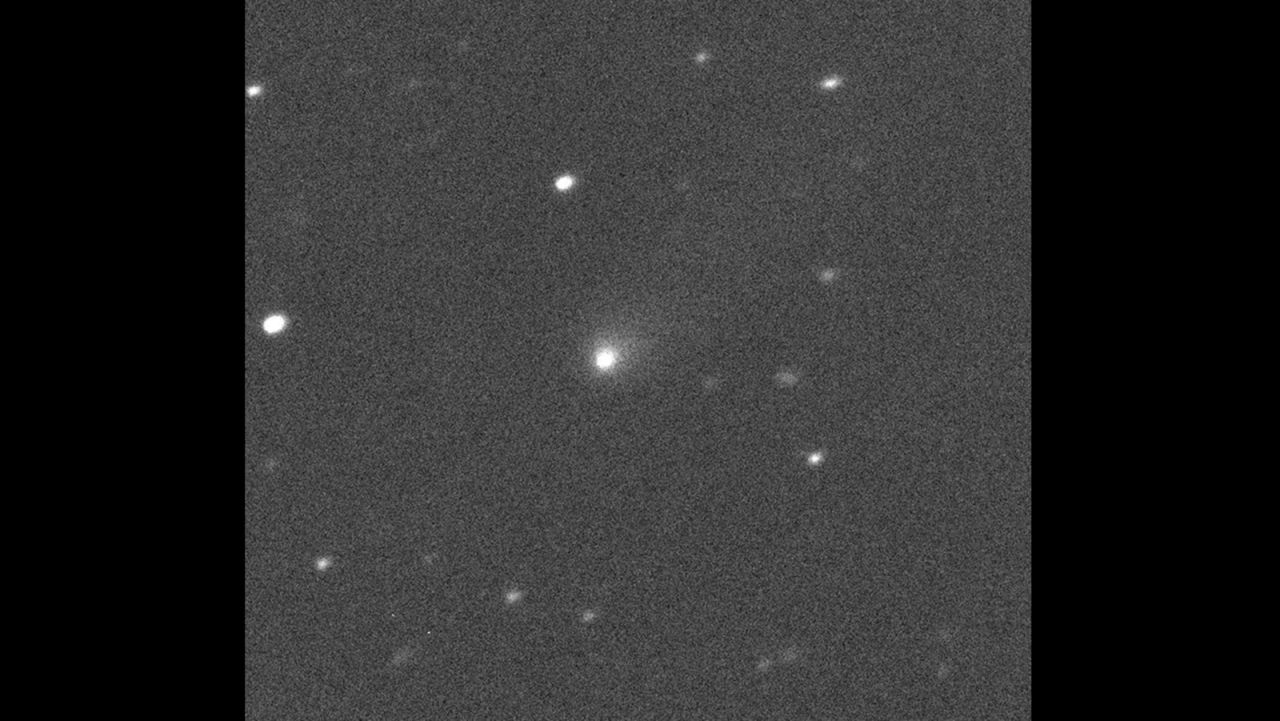 Astronomers believe Comet C/2019 Q4 could be the second known interstellar visitor to our solar system. It was first spotted on August 30 and imaged by the Canada-France-Hawaii Telescope on Hawaii's Big Island on September 10, 2019. 