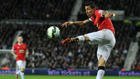 Angel Di Maria struggled to make an impact during his time at Old Trafford.