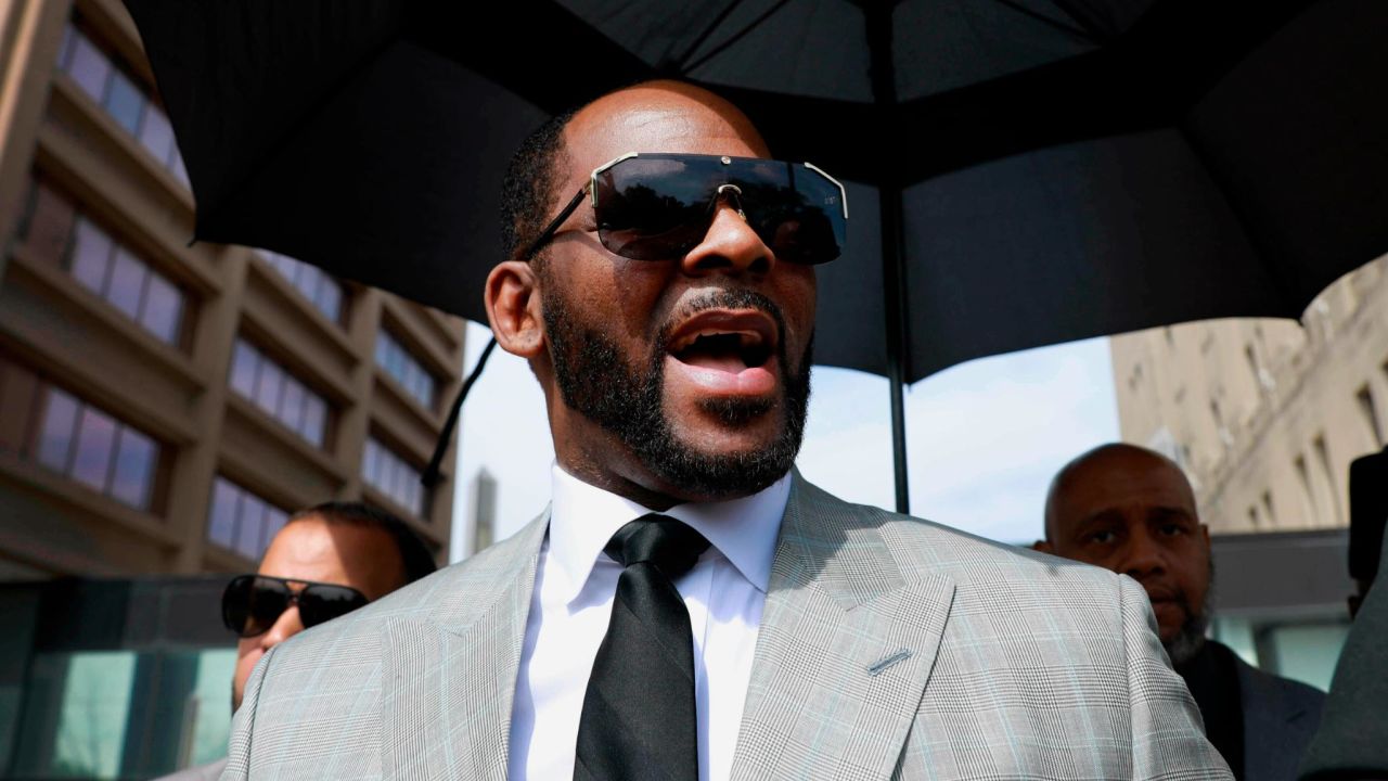 FILE - In this June 6, 2019, file photo, musician R. Kelly leaves the Leighton Criminal Court building in Chicago. Prosecutors say the jailed singer has been moved into the general inmate population despite concern other inmates could try to hurt him because of his celebrity status and because he is accused of sexually assaulting minors. He faces sexual misconduct charges in Illinois, Minnesota and New York. (AP Photo/Amr Alfiky, File)