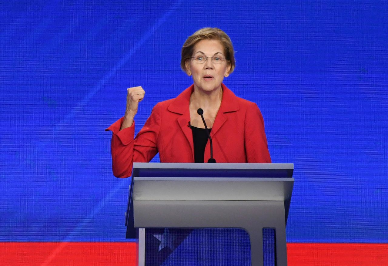 "I know what's broken. I know how to fix it. And I'm going to lead the fight to get it done," Warren said in her opening statement.