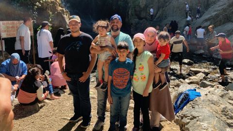 Mayor Mohamed Khairullah of Prospect Park, New Jersey, with his family on vacation in Turkey.