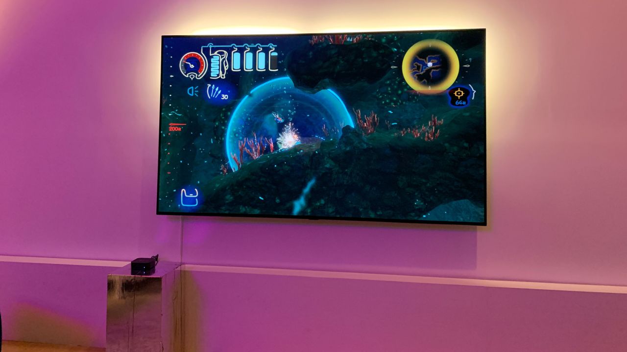 In "Shinsekai," by the publisher of "Resident Evil" and "Street Fighter" franchises, you play a lone underwater survivor of the apocalypse, and oxygen is a precious resource.