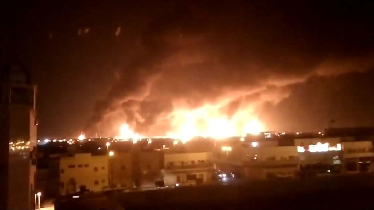 The attack took out roughly half of Saudi Arabia's oil output.